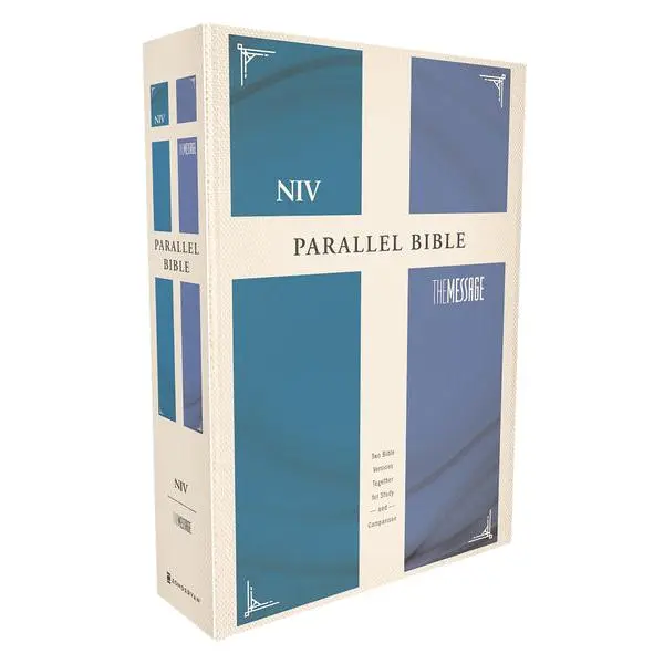 NIV, The Message Side-by-Side Bible: Two Bible Versions Together for Study and Comparison