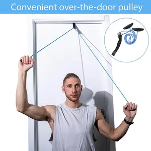 Over-the-Door Shoulder Pulley for Physical Therapy, Promotes Post-Surgery Recovery & Shoulder Pain Relief, Therapist-Approved Fitness Accessory