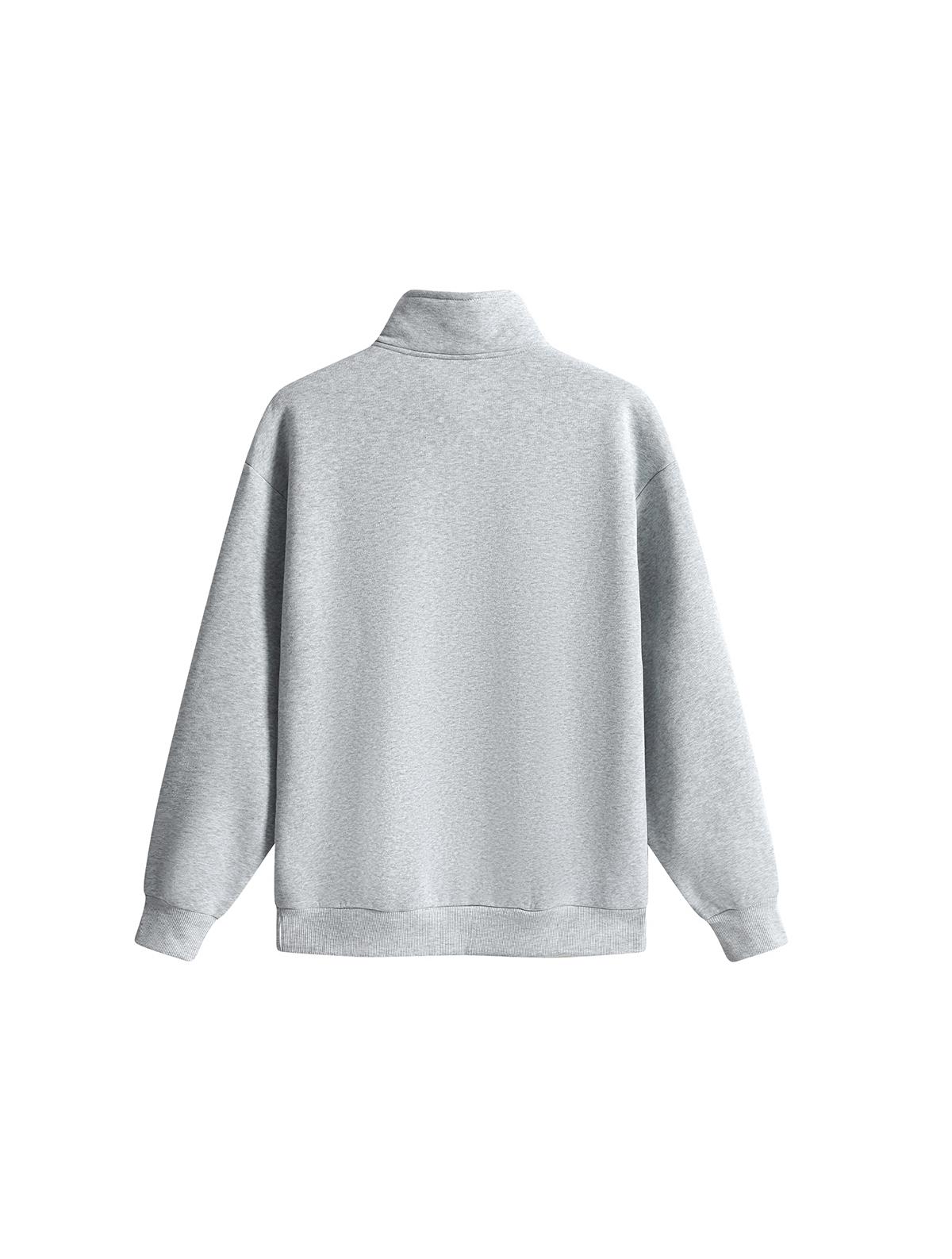 3-pack men’s stand-collar sweatshirts, men’s sweatshirts. Loose fit, half-zip stand collar design, soft, comfortable, skin-friendly fabric, minimalist solid color design, available in multiple colors, suitable for daily commuting, school, shopping, sports