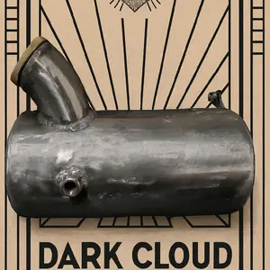 Dark Cloud Custom Motorcycle Oil Tank for Enhanced Performance and Durability
