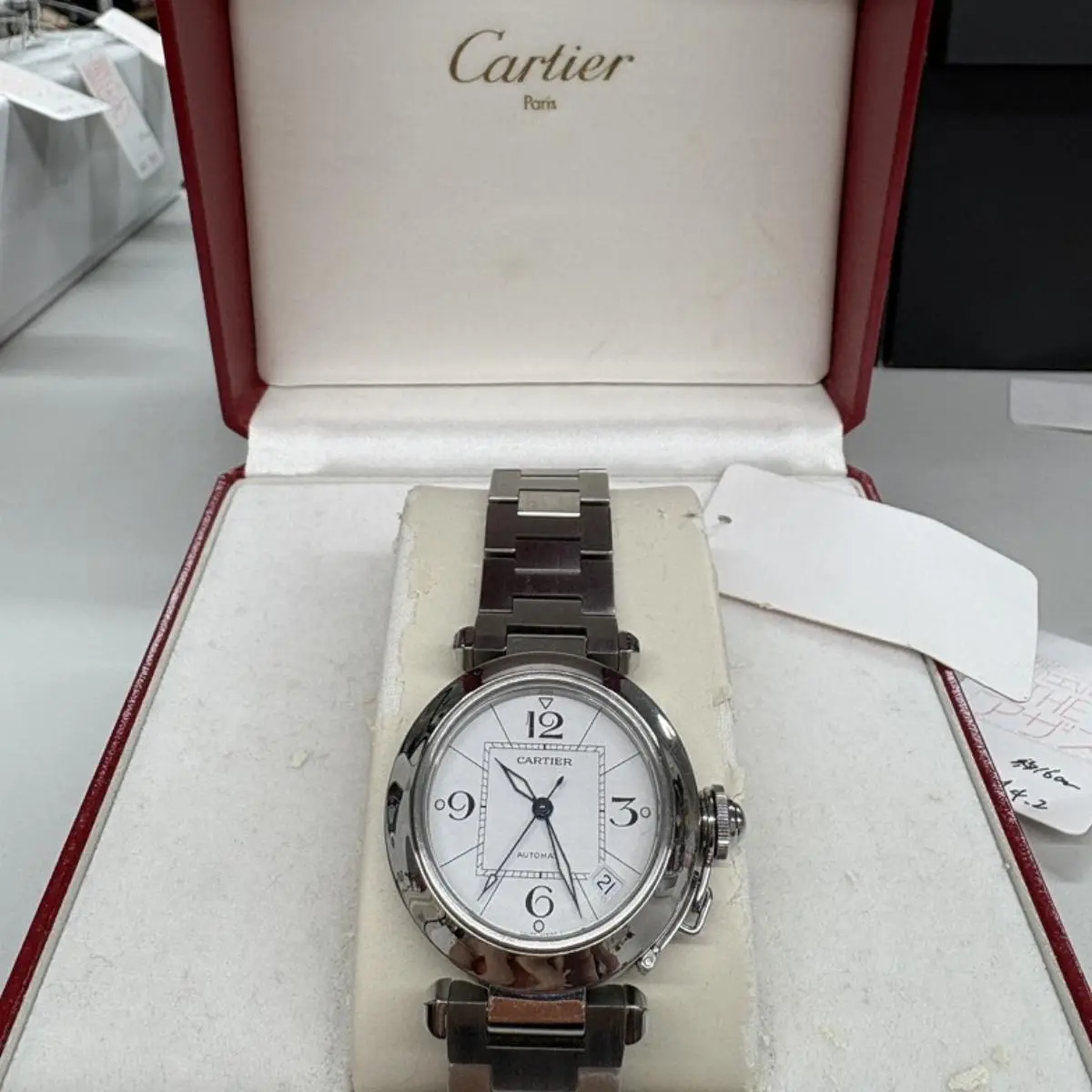 Pre-owned Cartier As Shown Shoulder Bags Watch 18cm 10334