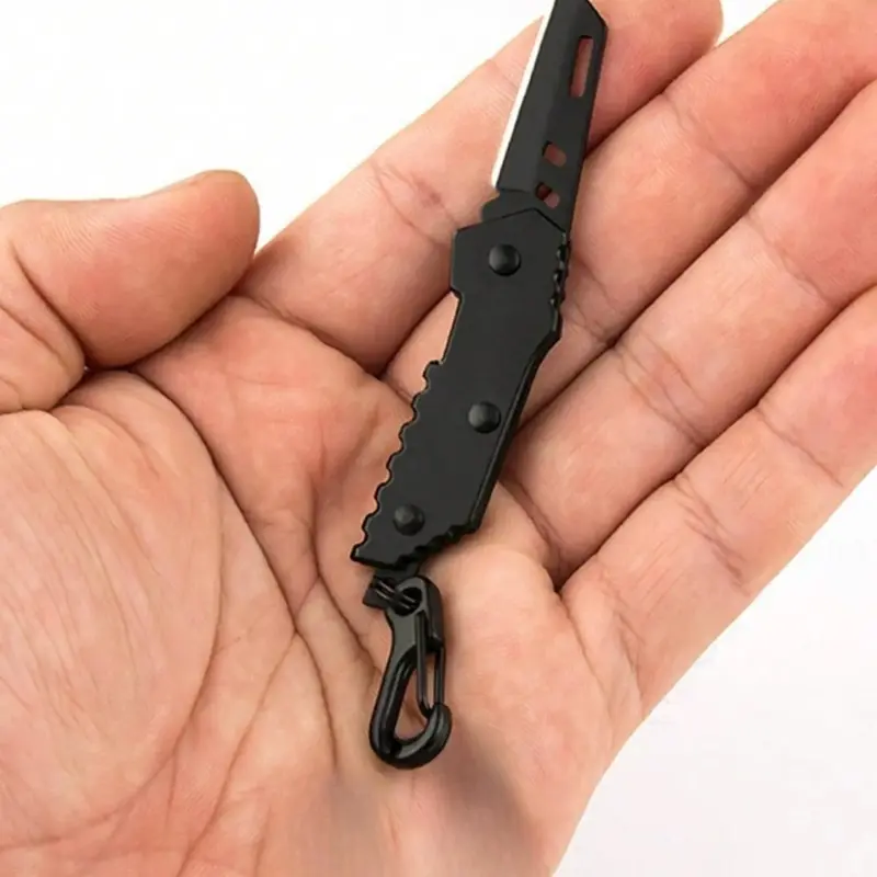 Mini Folding Knife Keychain, Multi Use Knives, Multi-Tool Keychain, Fashion Accessories for Men & Women, EDC Keychain, Portable Multipurpose Keychain, EDC Gear