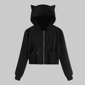 Cute Cat Ear Hoodie for Cozy and Fun Style.