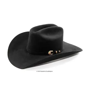 TOMBSTONE 50X ROPER BEAVER FUR BLACK HAT