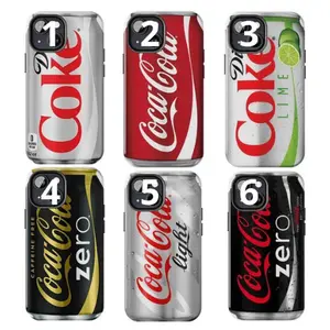 Diet Coke and Coca Cola Can Collection Phone Cases Phone Cover Hard Case Tough 2-piece Phone CaseSuitable for iPhone 17-11 Pro Max_Plus