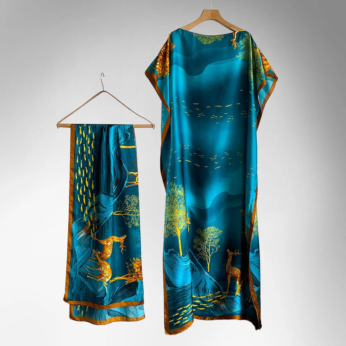 63  Little Deer Bright Blue