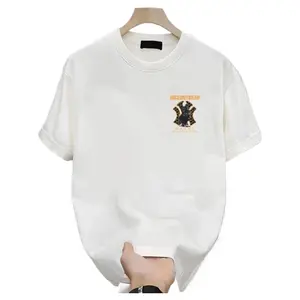 2026 Spring/Summer Trend Printed 100% Cotton T-Shirt | Streetwear Essential for Men & Women | Ultra-Soft Graphic Tee