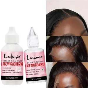 Lace Wig Glue & Remover (2 Counts/set), Waterproof Lace Wig Adhesive with Remover, Suitable for Daily Use
