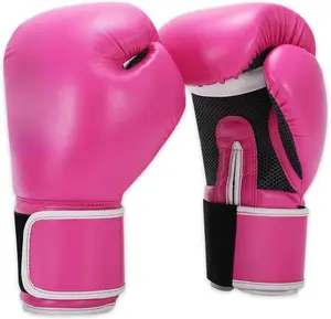 Pro Style Boxing Gloves for Men & Women,  Heavy Bag Workout Mitts Muay Thai Sparring Kickboxing Punching Bagwork Fight Gloves