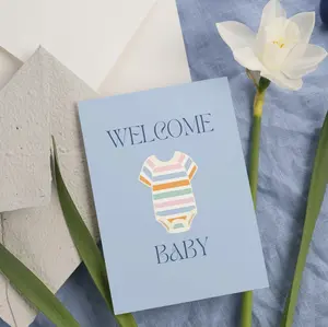 Welcome Baby Card