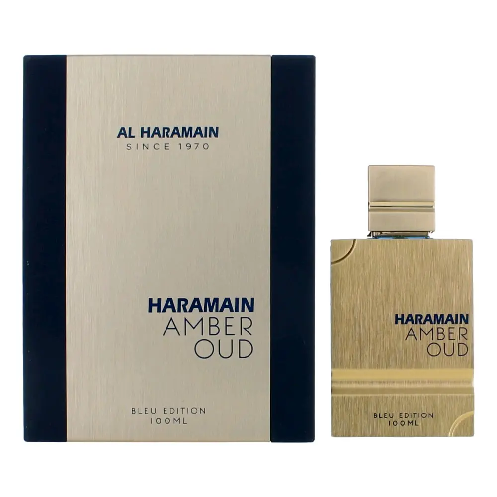 Al Haramain Amber Oud Blue Edition - 3.3 fl oz Spray-Based EDP, Oud Amber Blue Unisex Fragrance
