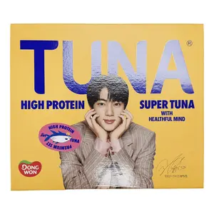 DONGWON High Protein Super Tuna Gift Set (BTS JIN Edition) 119 g*12 cans