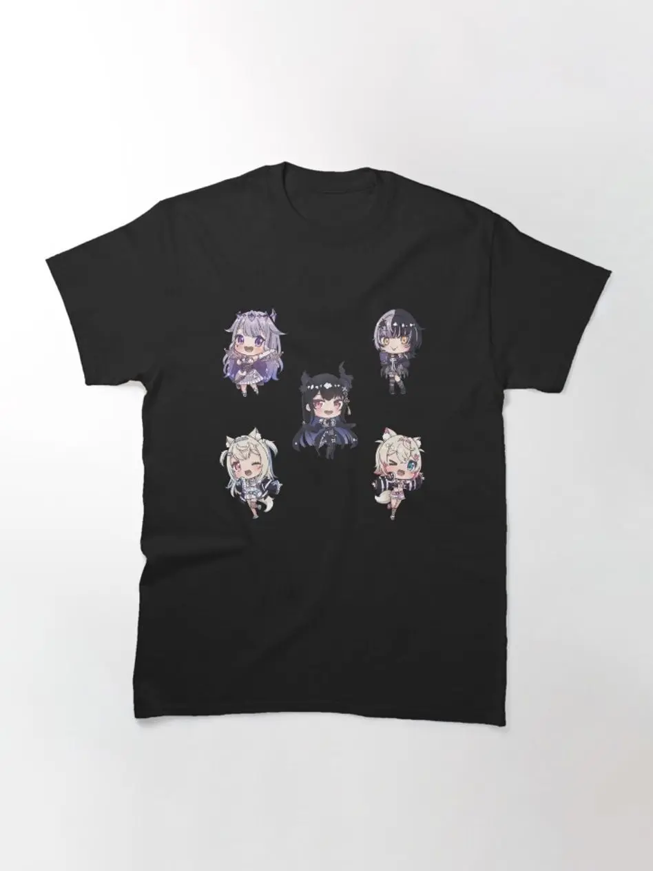 Amelia Watson Vtuber Clothing       Hololive EN HoloAdvent Classic T-Shirt       Anime Chibi Sweatshirt, Hoodie