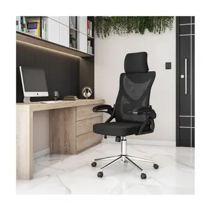 Techni Mobili Essential Ergonomic Office Chairwith Headrest