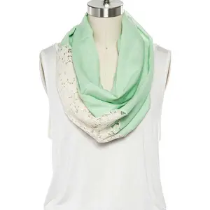Cotton Lace Iconic Infinity Scarf