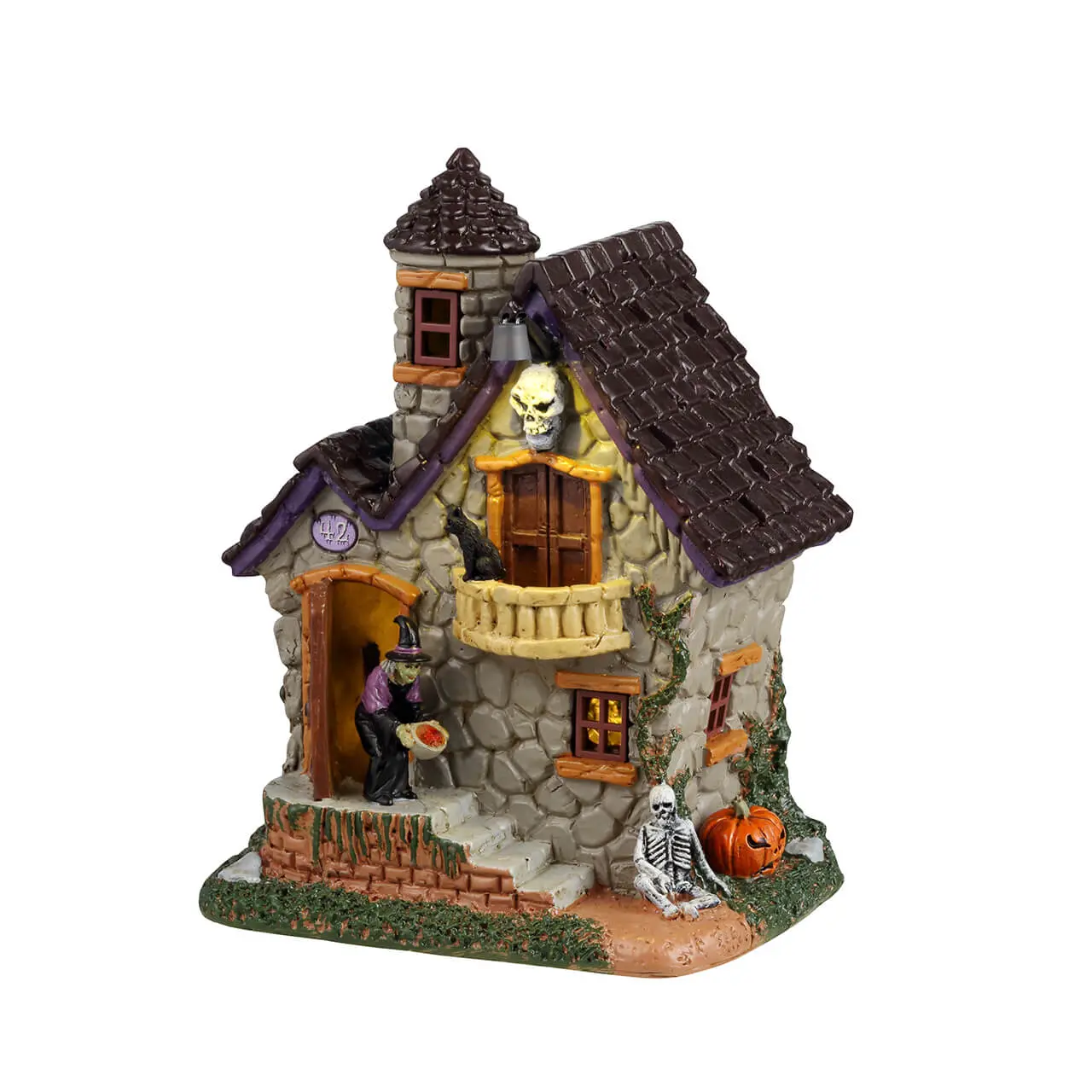 Lemax Witch's Treats Table Accent Lighted AC Adaptable #44362