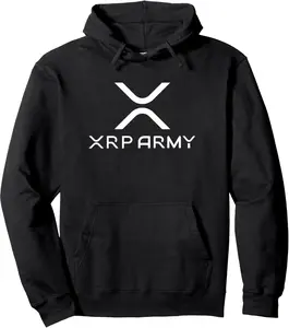 Hodl XRP - XRP Cryptocurrency - XRP Army Pullover Hoodie