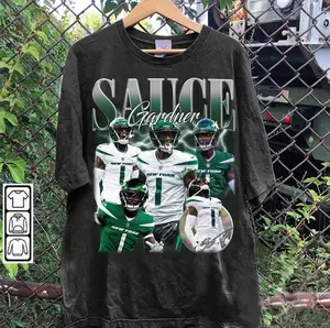 Vintage Sauce Gardner T-Shirt, Sauce Gardner Shirt, Kansas City Football Shirt, Vintage Oversized Sport Shirt Sweatshirt
