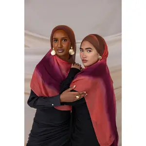 VELA Ombre Rouge Print Modal Hijab