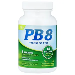 Nutrition Now PB 8™ Probiotic, 120 Vegetarian Capsules (7 Billion CFU per Capsule)