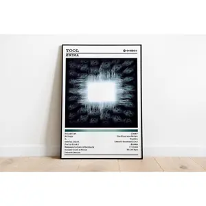 Tool Poster Print | Aenima Album Poster | Music Poster | Album Cover Poster | Wall Decor | Music Gift | Room Decor