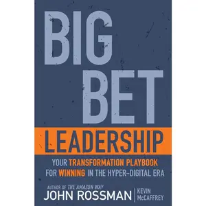 USED-Big Bet Leadership: Your Transformation Playbook for Winning in the Hyper-Digital Era by Rossman, John (Hardcover)