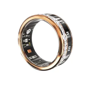 Smart Ring for Men Women Fitness - Activity Tracker Fitness Tracker with Pedometer, IP68 Swim Proof Sleep Tracker, 14 Days Battery
