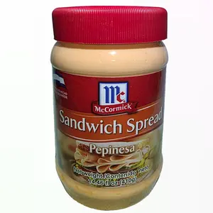 Pepinesa McCormick Sandwich Spread 14.46 Fl oz - Versatile & Convenient for Daily Use