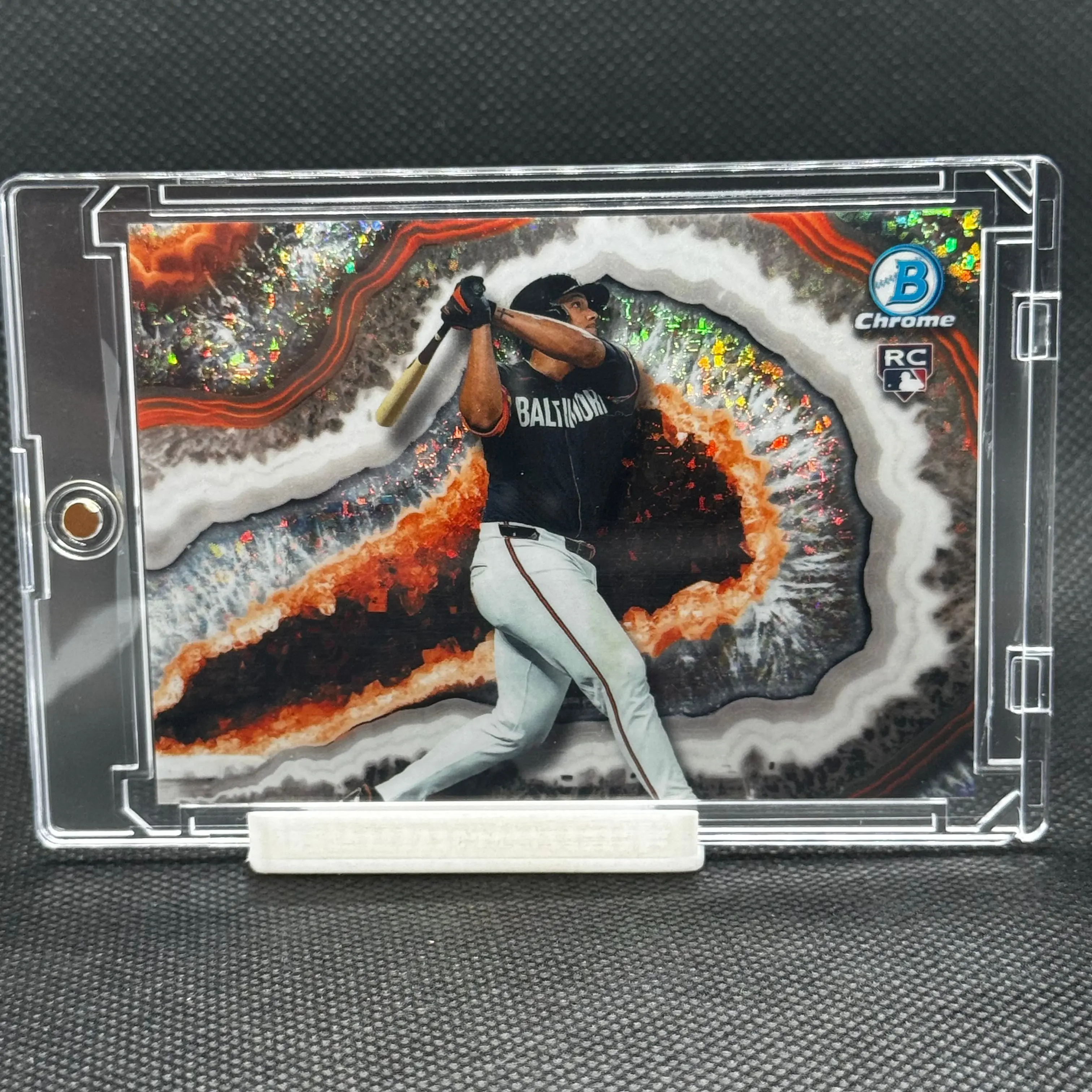 2026 Bowman Chrome Samuel Basallo Crystallized RC #BWC-9 Baltimore Orioles