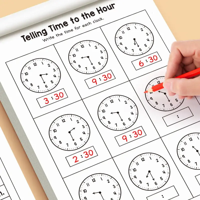 Learn to Read Clocks for Kids – Time Telling Guide, Analog & Digital Skills, Hours Minutes Seconds, Daily Schedules for Young Learners, Learning Materials
