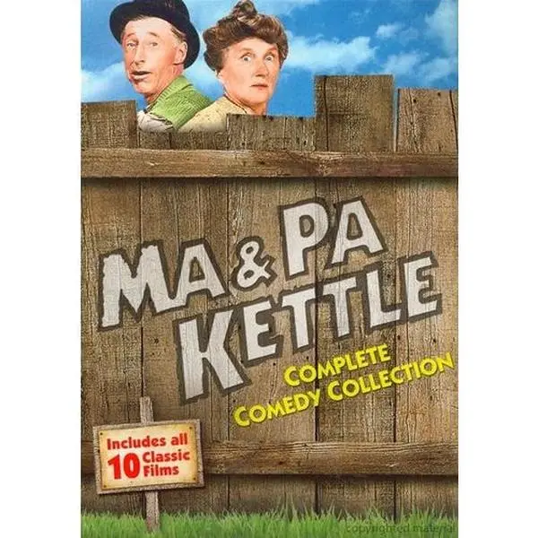Ma & Pa Kettle Complete Comedy Collection  [DVD Video Disc] Slipsleeve Packaging