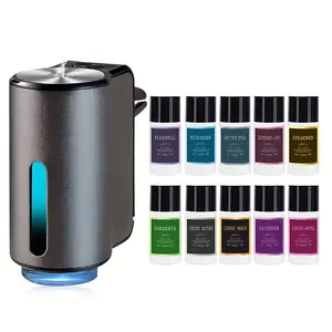 Smart Car Aroma Diffuser, USB Rechargeable Car Air Freshener with Essential Oil, Car Air Freshener, Car Interior Decoration Accessories, Car Fragrance Set, Car Aromatherapy Diffuser