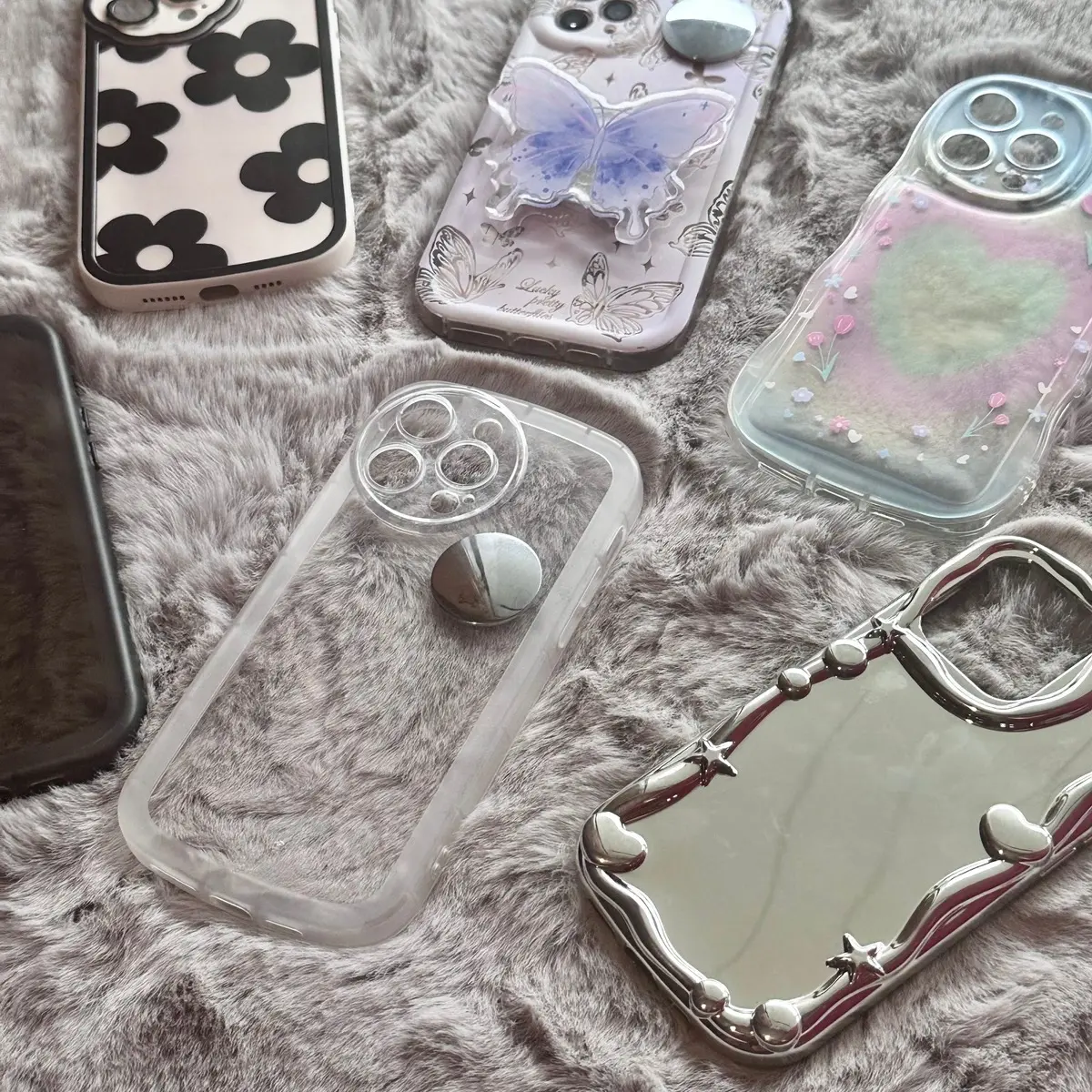 Mirrorfy Button Mirror  - Selfie Vlog Accessory Video Vlog  Metal Waterproof Accessories Phone Smartphone Cellphone Handy