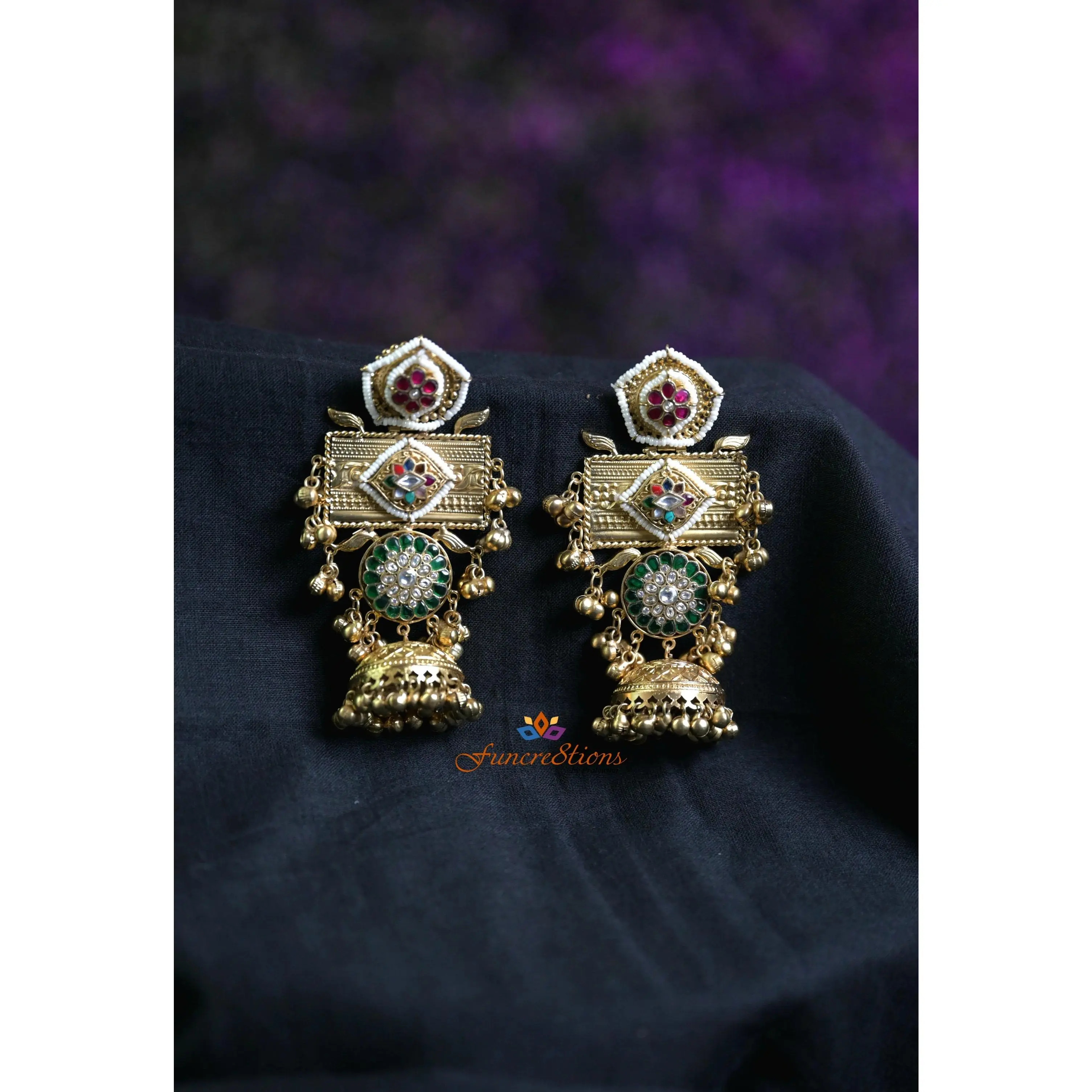 Arin contemporary Fusion earrings