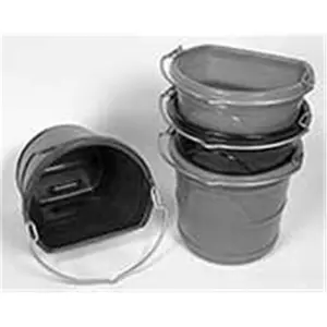 Horsemen S Pride Flat Back Bucket Navy 20 Quart - 004