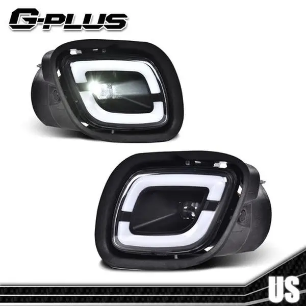 G-PLUS Fog Lights for 2008-2017 Freightliner Cascadia OE Style Clear Lens Fog Light Assembly G-PLUS Fog Lights for 2008-2017 Freightliner Cascadia OE Style Clear Lens Fog Light Assembly