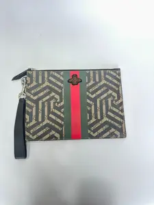 Pre-owned Gucci Bee Clutch Bag D0104