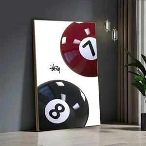 [Sale Off Up To 50%], [No Frame] 8 Ball Trendy Prints Poster