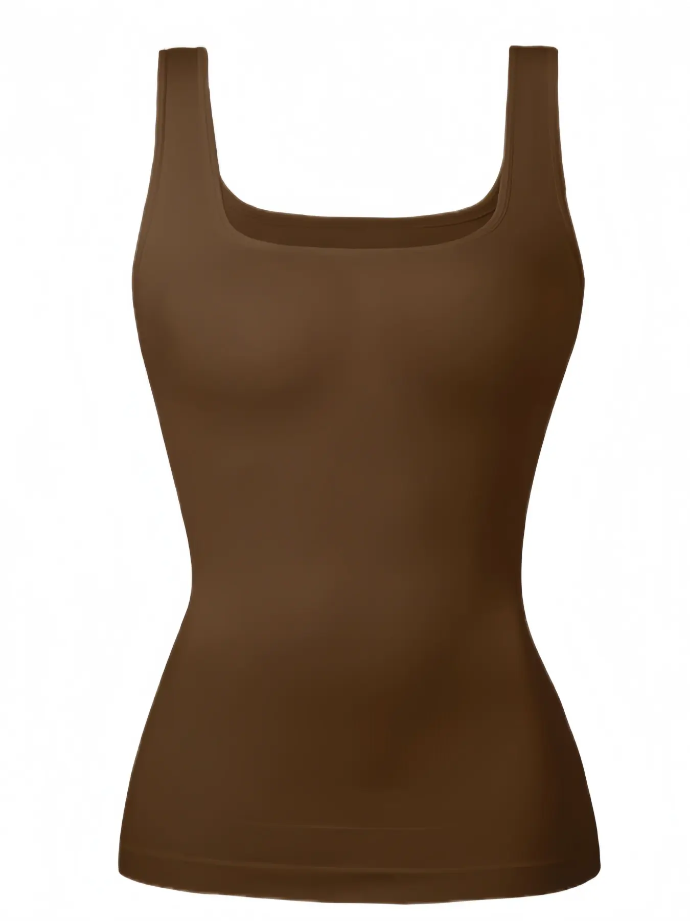 1/3 Piece Women's Tummy Control Shapewear Clothing Tank Tops Seamless Square Neck Compression Tops Slimming Body Shaper Camisole
