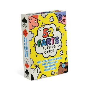 52 Farts Playing Cards for Kids