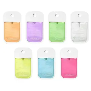 No-Wash Hydrating Hand Sanitizer Spray, Moisturizing Cleansing Mist, Compact Portable Size for Home, Office, Travel, School & Outdoor Activities