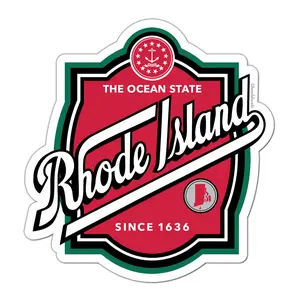 Rhode Island Label Sticker