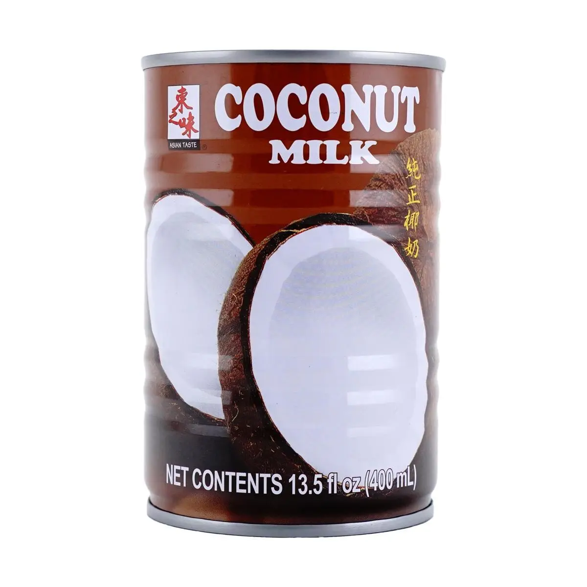 ASIAN TASTE Coconut Milk 400ml - Creamy & Versatile for Desserts, Drinks, Baking & More