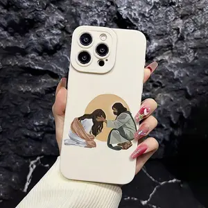 Jesus Christ Pattern Phone Case, Shockproof Phone Protective Cover, Phone Accessory Compatible with iPhone 11 12 13 14 15 16 Pro Max