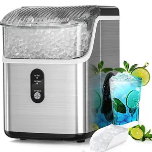 Antarctic Star Nugget Ice Maker with Soft Chewable Pellet Ice 34lbs/24H