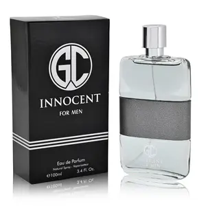 JR JORRÉ GC Innocent For Men – Woody Aromatic Ambery Cologne with Lemon, Juniper & Patchouli – Masculine, Bold & Long-Lasting Eau de Parfum – Sophisticated & Modern Fragrance – 3.4 Fl Oz (100ml) Gift