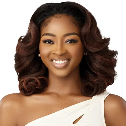 Outre Quick Weave Synthetic Hair Half Wig - LUCETTE