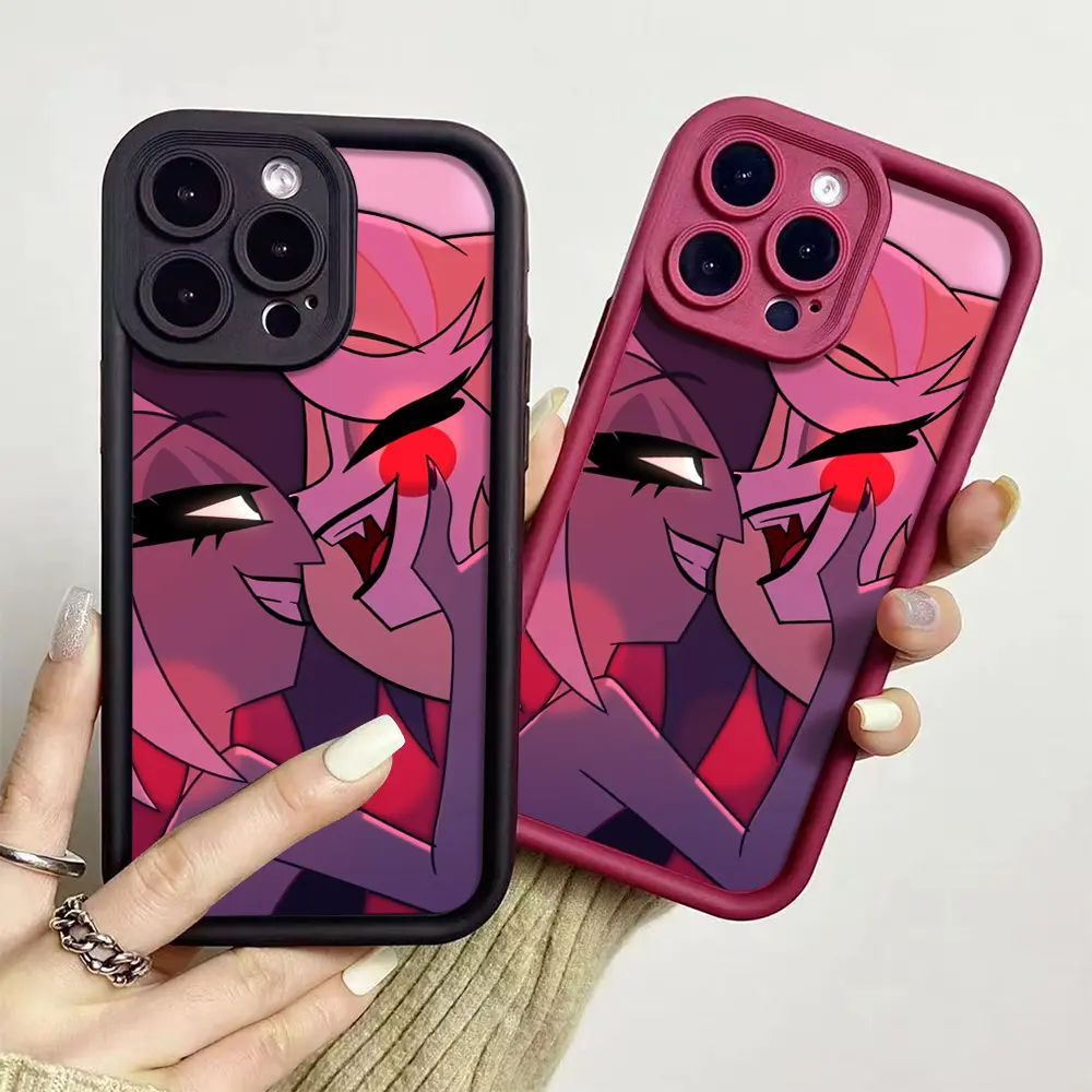 Charlie Morningstar Phone Case for iPhone 17/16/15/14/13/12/11 Xs Pro Max Plus AIR Cases for Samsung S25/S23/S24/S22/S21/NOTE20/A54/A53/A52/A36/A35/A34/A33/A17/A16/PLUS/ULTRA/FE Soft Shockproof Protective Shell Hazbin cover Hotel Vaggie Fan Gifts hazbin h