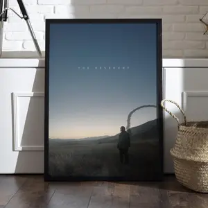 Survival Drama Movie Poster Minimalist Movie Print, Wilderness Wall Art, Printable Decor, Gift Idea