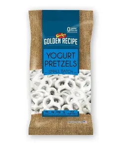 Gurley's Sweet Vanilla Yogurt Pretzels Snack, 3.75 oz, Pack of 8 – Ideal for Parties & Gifts